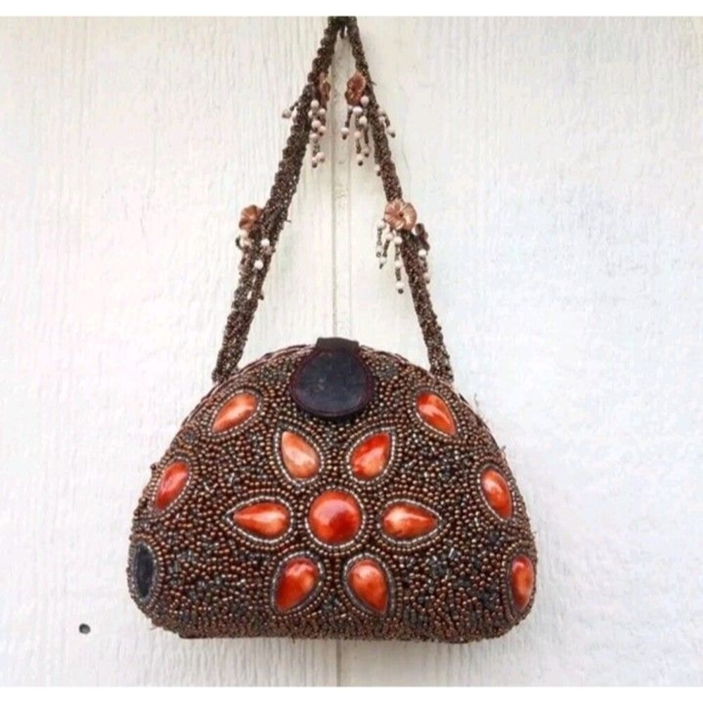 Expression NYC small beaded handbag ( see disription)